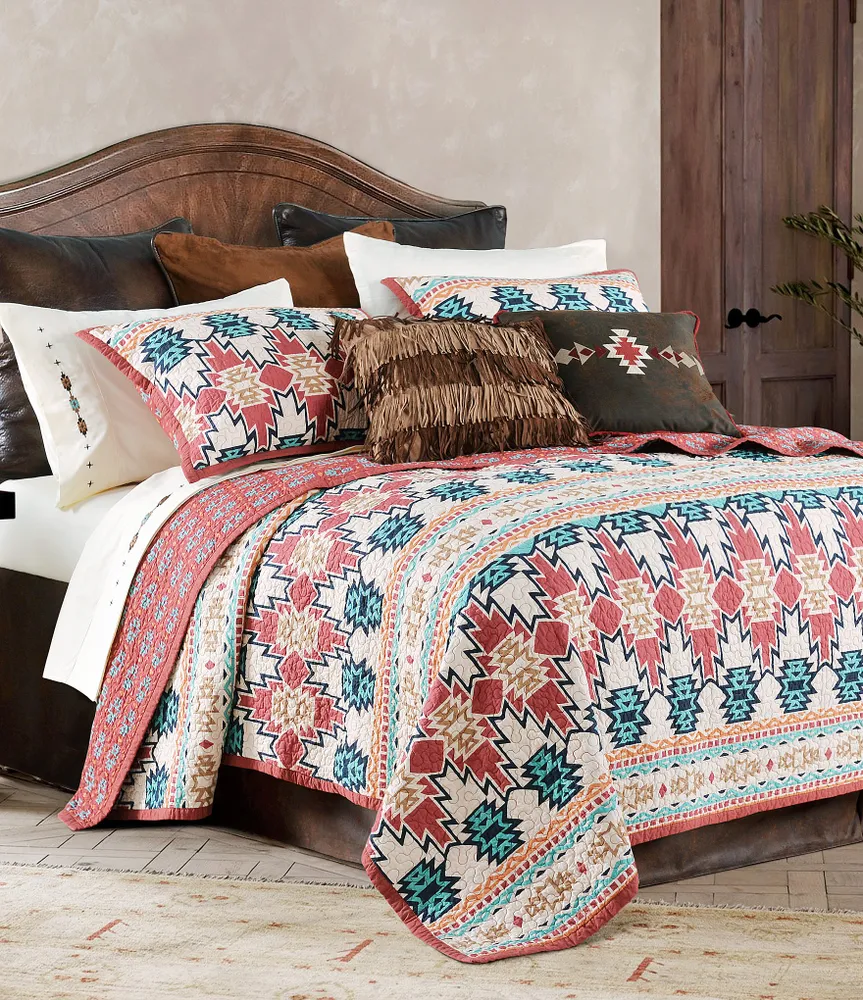 Paseo Road by HiEnd Accents Phoenix Southwestern Reversible Quilt Mini Set