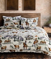 Paseo Road by HiEnd Accents Ranch Life Western Reversible Comforter Mini Set