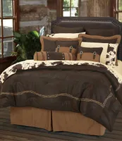 Paseo Road by HiEnd Accents Rustic Barbwire Comforter & Sham Bonus Set