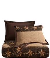 Paseo Road by HiEnd Accents Rustic Star Collection Reversible Quilt Mini Set