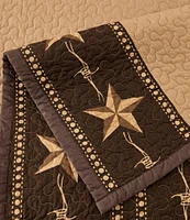 Paseo Road by HiEnd Accents Rustic Star Collection Reversible Quilt Mini Set