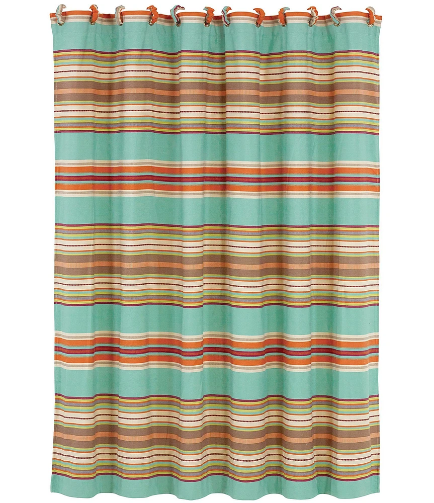 Paseo Road by HiEnd Accents Serape Striped Shower Curtain