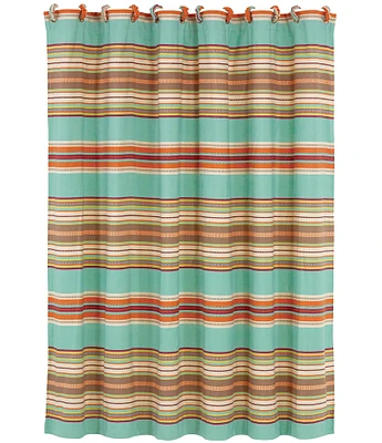 Paseo Road by HiEnd Accents Serape Striped Shower Curtain