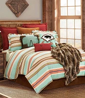 Paseo Road by HiEnd Accents Southwestern Serape Striped Duvet Cover