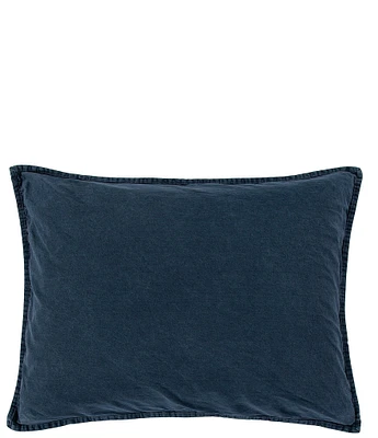 HiEnd Accents Stonewashed Cotton Canvas Pillow Sham