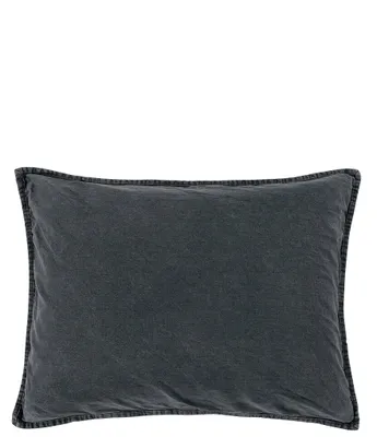 HiEnd Accents Stonewashed Cotton Canvas Pillow Sham