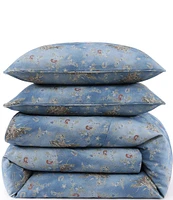 Paseo Road by HiEnd Accents Tasha Polizzi Collection Lee Western Washed Denim Duvet Cover Mini Set