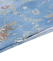 Paseo Road by HiEnd Accents Tasha Polizzi Collection Lee Western Washed Denim Mini Comforter Set