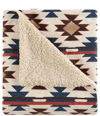 Paseo Road by HiEnd Accents Tasha Polizzi Collection Mariella Chenille Teddy-Backed Throw