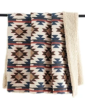 Paseo Road by HiEnd Accents Tasha Polizzi Collection Mariella Chenille Teddy-Backed Throw