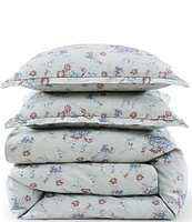 Paseo Road by HiEnd Accents Tasha Polizzi Collection Rosabel Washed Demin Duvet Cover Mini Set