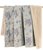 HiEnd Accents x Paseo Road Tasha Polizzi Collection Rosabel Teddy Backed Throw
