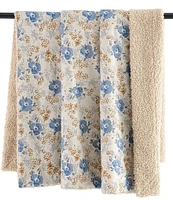 Paseo Road by HiEnd Accents Tasha Polizzi Collection Sandra Teddy-Backed Throw Blanket