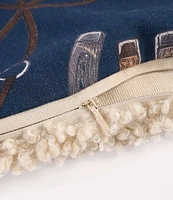 Paseo Road by HiEnd Accents Tasha Polizzi Collection Saratoga Western Teddy Square Pillow
