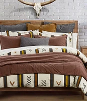 Paseo Road by HiEnd Accents Toluca Cotton Canvas Comforter Mini Set