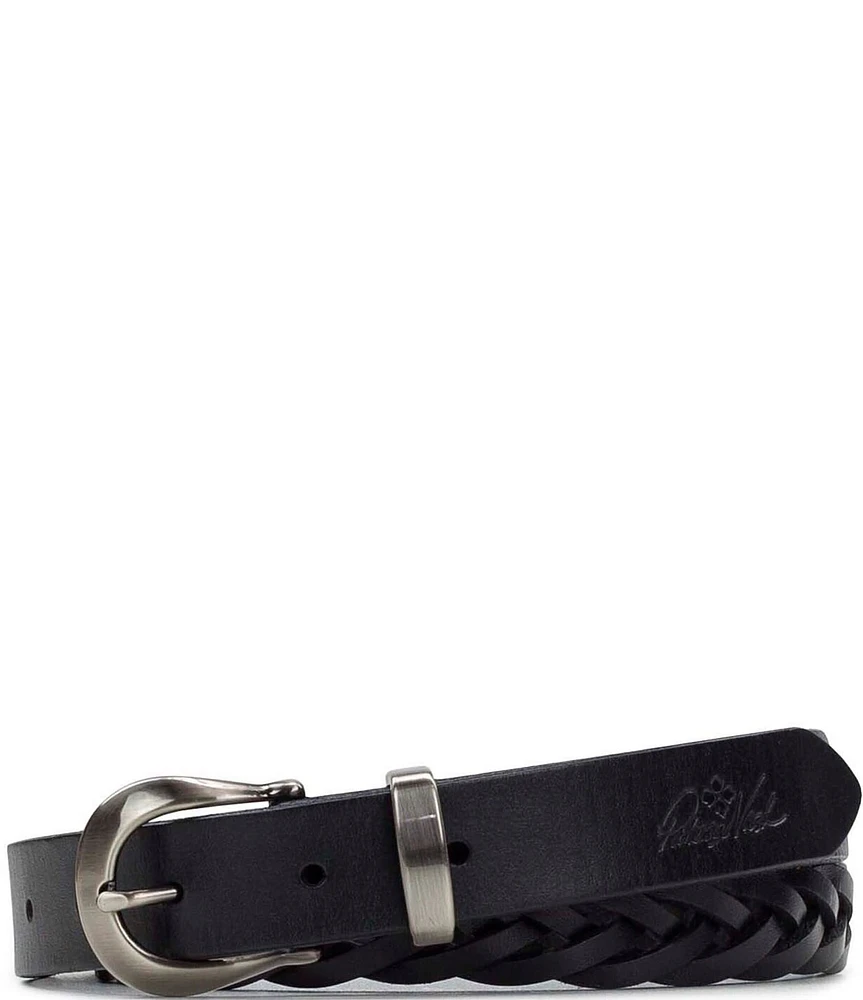 Patricia Nash 1#double; Laurin Leather Belt