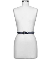 Patricia Nash 1#double; Laurin Leather Belt