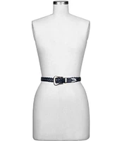 Patricia Nash 1.12#double; Townsend Leather Belt