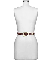 Patricia Nash 1.12#double; Townsend Leather Belt