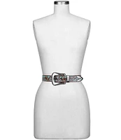 Patricia Nash 1.25#double; Rowan Leather Belt