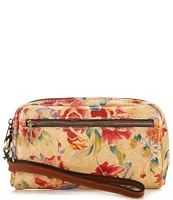 Patricia Nash Aegean Bloom Genna Wristlet