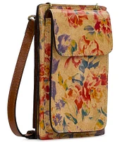 Patricia Nash Aegean Blooms Chiavella Phone Crossbody Bag