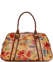 Patricia Nash Aegean Blooms Odessa Satchel Bag