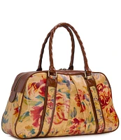 Patricia Nash Aegean Blooms Odessa Satchel Bag