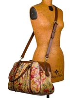 Patricia Nash Aegean Blooms Odessa Satchel Bag