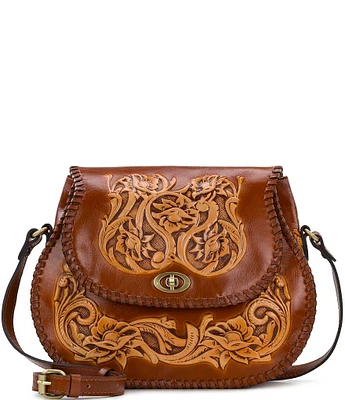 Patricia Nash Arezzo Saddle Crossbody Bag