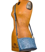 Patricia Nash Arlee Floral Embossed Crossbody Bag