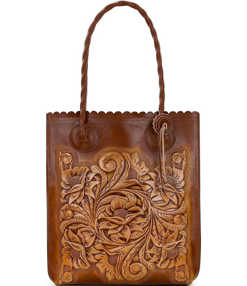 Patricia Nash Cavo Leather Tote Bag