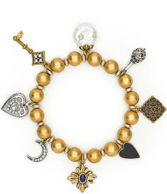 Patricia Nash Charm Stretch Bracelet