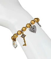 Patricia Nash Charm Stretch Bracelet