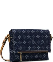 Patricia Nash Corfu Denim Crossbody Bag