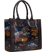 Patricia Nash Curry Chocolate Tote Bag