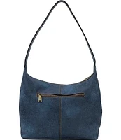 Patricia Nash Elia Denim Leather Hobo Bag