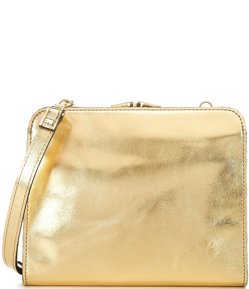 Patricia Nash Evangeline Greek Gold Crossbody Bag