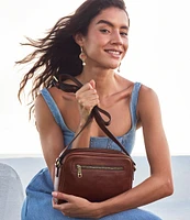Patricia Nash Evia Leather Crossbody Bag