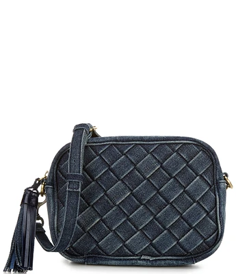 Patricia Nash Josie Denim Crossbody Bag