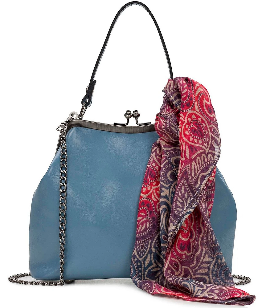 Patricia Nash Laureana Kiss Lock Frame Crossbody Bag