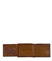 Patricia Nash Leather Whiskey Passcase Wallet