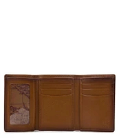 Patricia Nash Leather Whiskey Trifold Wallet