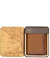 Patricia Nash Leather Whiskey Trifold Wallet