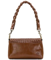 Patricia Nash Madalina Woven Leather Crossbody Bag