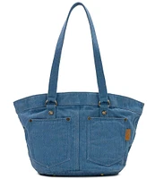 Patricia Nash Marconia Denim Tote Bag