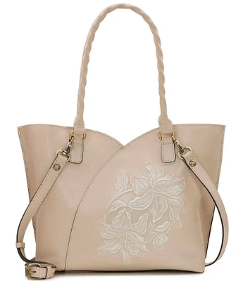 Patricia Nash Marian Floral Embossed Tote Bag