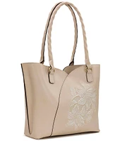 Patricia Nash Marian Floral Embossed Tote Bag