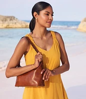 Patricia Nash Milos Leather Shoulder Bag
