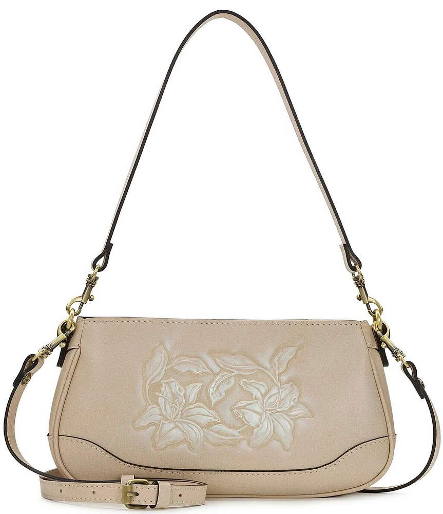 Patricia Nash Nova Floral Embossed Shoulder Bag